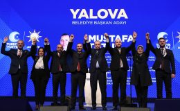 YALOVA BAŞKANINI KARŞILADI