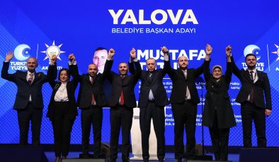 YALOVA BAŞKANINI KARŞILADI