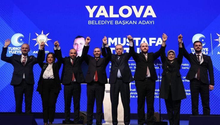 YALOVA BAŞKANINI KARŞILADI