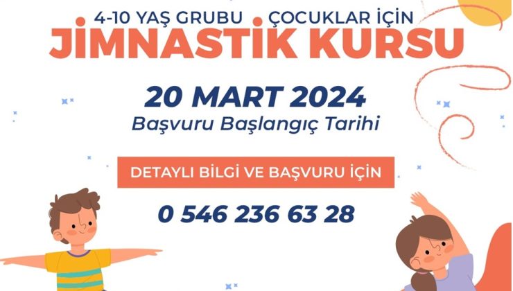 JİMNASTİK KURSLARI BAŞLIYOR