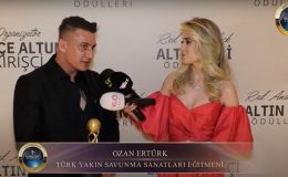 OZAN ERTÜRK’E ALTIN İNCİ ÖDÜLÜ