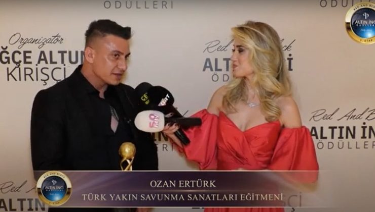 OZAN ERTÜRK’E ALTIN İNCİ ÖDÜLÜ