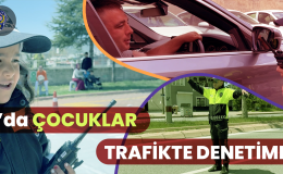 23 Nisan’da Çoçuklar Trafikte Denetimine Katıldı