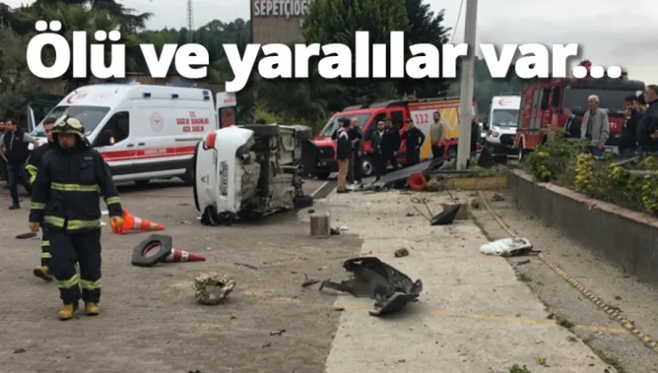 Bursa Yolu’nda Feci Kaza