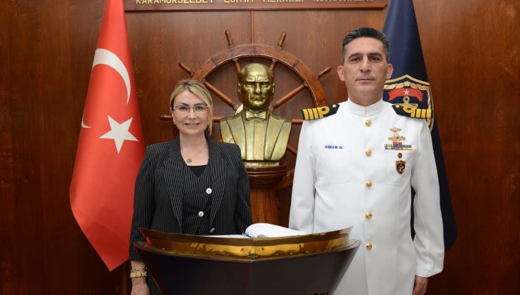 BAŞKAN FAZLACA’DAN, GARNİZON KOMUTANI TOPUZ’A ZİYARET