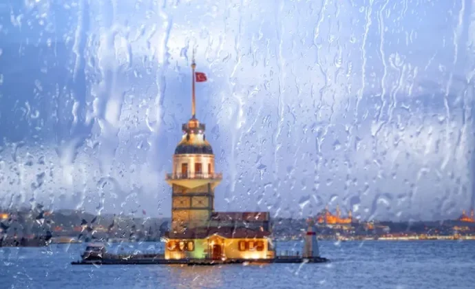 İstanbul’a kuvvetli yağış uyarısı