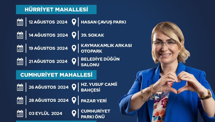 BAŞKAN FAZLACA, MAHALLE TOPLANTILARINA BAŞLIYOR