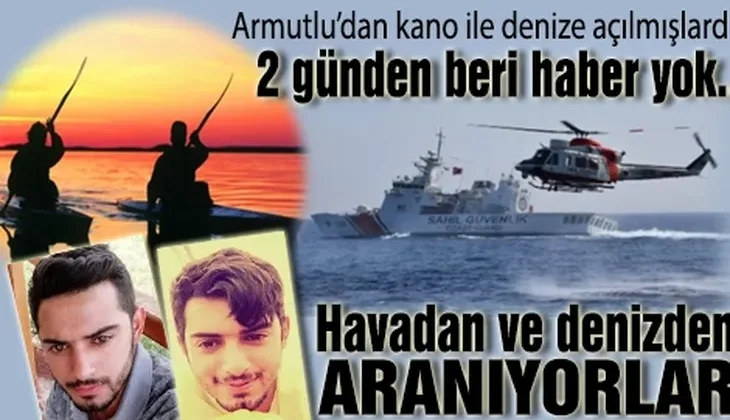 Marmara denizinde aranıyorlar