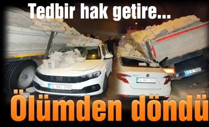 Taşlar altında kaldı