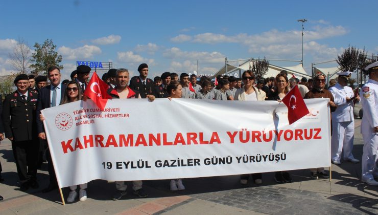 Yalova’da 19 Eylül Gaziler Günü Coşkuyla Kutlandı