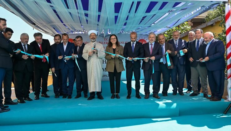 DİYANET İŞLERİ BAŞKANI ERBAŞ, YALOVA’YA GELDİ