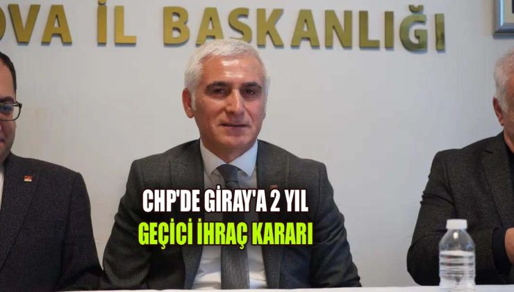 GİRAY:”BU KARAR SİYASİDİR”