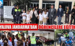 YALOVA JANDARMA’DAN ÖĞRENCİLERE EĞİTİM