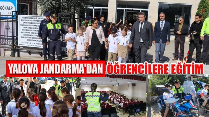 YALOVA JANDARMA’DAN ÖĞRENCİLERE EĞİTİM