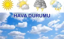 Haftanın son iş günü için hava durumu: Yağışlı ve serin bir gün öngörülüyor.