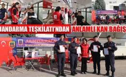 185 Yıllık Onurlu Mazisiyle Jandarma Teşkilatından anlamlı hareket