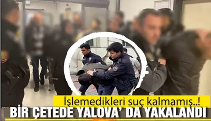 Çete elamanları yakalandı