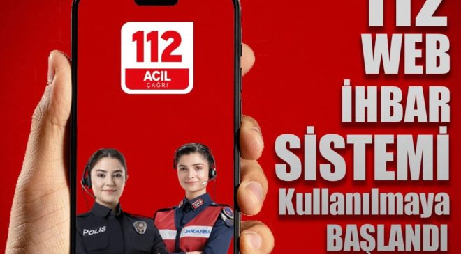 112 Web İhbar Sistemi, kullanıcı dostu arayüzü ve kolay erişim imkanıyla vatandaşlarımızın hizmetinde.