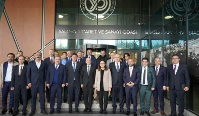 YTSO Başkanı Cemil Demiryürek, Bakan Şimşek’e Yalova’nın İş Dünyası Sorunlarını Aktardı