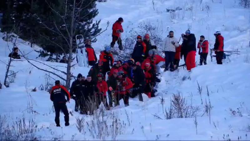 Erzurum Palandöken’de Çığ Faciası: 1 Ölü, 3 Kişi Kurtarıldı