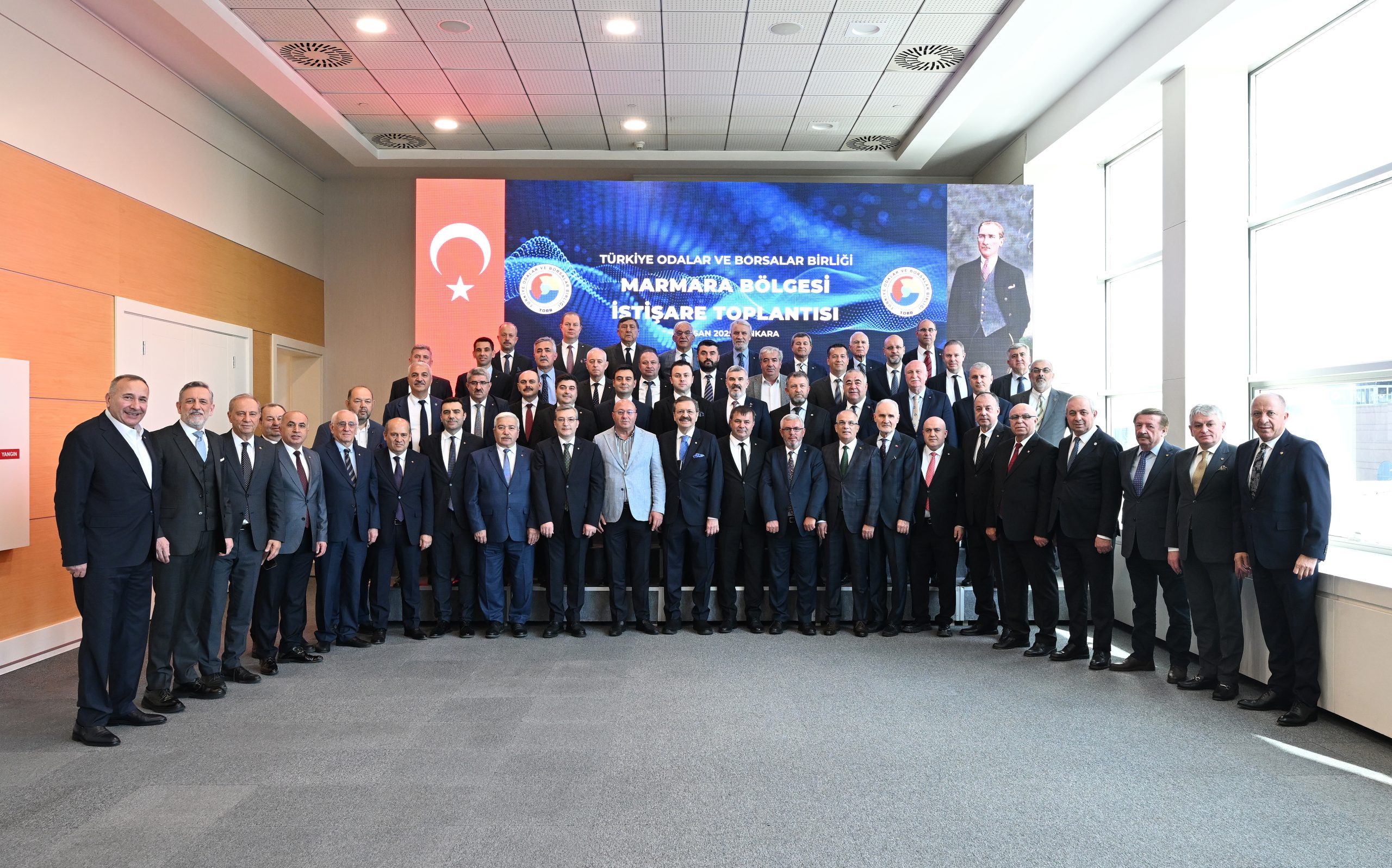 Başkan Demiryürek, TOBB Marmara Bölgesi İstişare  Toplantısı’na Katıldı