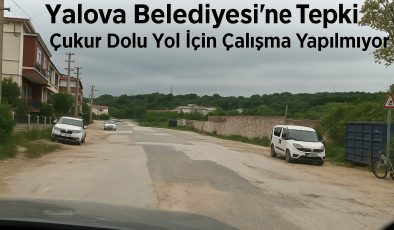 “Yalova’da Yol Değil, Adeta Tuzak: Ali Şener Caddesi’nde Tehlike Her Adımda”