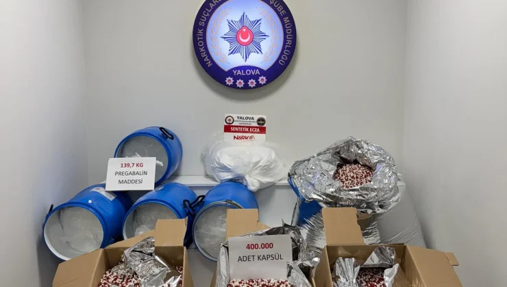 Yalova’da Büyük Uyuşturucu Operasyonları
