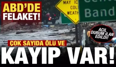 ABD’de Felaket! Çok Sayıda Ölü ve Kayıp Var, Acil Durum İlan Edildi